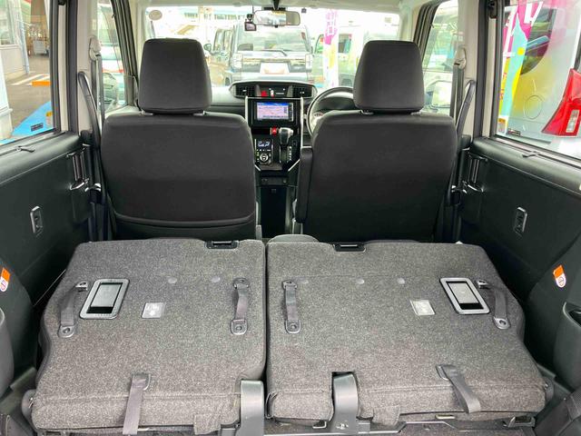 トールカスタムＧ　ターボ　ＳＡII２ＷＤ　ＣＶＴ　１０００ｃｃ　７インチナビ　パノラマモニター　ＥＴＣ車載器　両側電動スライドドア　衝突被害軽減ブレーキ　横滑り防止機能　アイドリングストップ　プッシュボタンスタート（福島県）の中古車