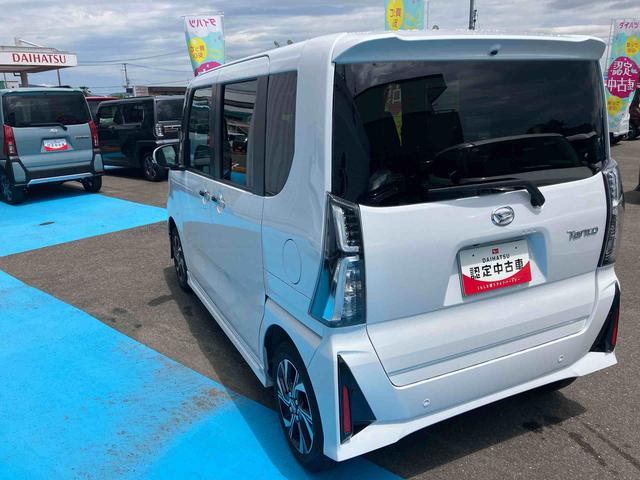 タントカスタムXリミテッド2WD CVT 660cc ディスプレイオーディオ バックカメラ ETC車載器 前席シートヒーター 両側電動スライドドア 衝突被害軽減ブレーキ 横滑り防止機能 アイドリングストップ(福島県)の中古車