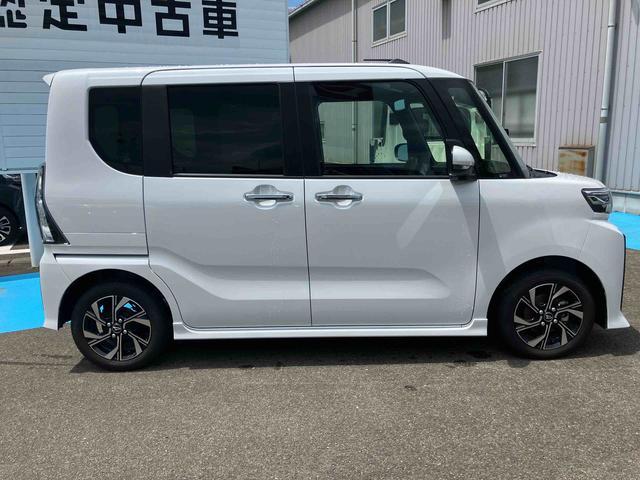 タントカスタムXリミテッド2WD CVT 660cc ディスプレイオーディオ バックカメラ ETC車載器 前席シートヒーター 両側電動スライドドア 衝突被害軽減ブレーキ 横滑り防止機能 アイドリングストップ(福島県)の中古車