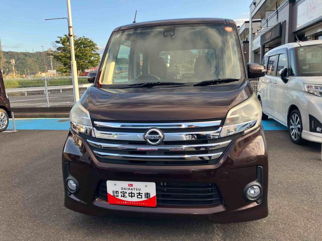 デイズルークスハイウェイスター　ＸＣＶＴ　ポータブルナビ　ＣＤオーディオ　プッシュスタートボタン　片側自動スライドドア　運転席シートヒーター　アイドリングストップ　バックカメラ（福島県）の中古車