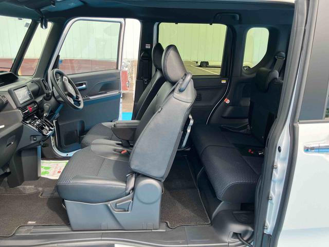 タントカスタムＸ４ＷＤ　ＣＶＴ　６６０ｃｃ　カーナビ　ドライバー　サイドエアバッグ　衝突被害軽減ブレーキ　横滑り防止装置　ＡＢＳ　アイドリングストップ　プッシュボタンスタート　両側電動スライドドア　ベンチシート（福島県）の中古車