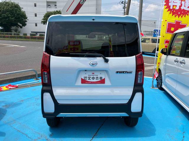 タントファンクロス4WD CVT 660cc ナビ バックモニター ドライブレコーダー 両側電動スライドドア 衝突被害軽減ブレーキ 横滑り防止装置 ABS サイドエアバッグ アイドリングストップ プッシュボタンスタート(福島県)の中古車