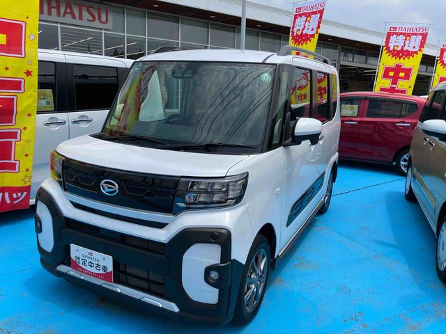 タントファンクロス4WD CVT 660cc ナビ バックモニター ドライブレコーダー 両側電動スライドドア 衝突被害軽減ブレーキ 横滑り防止装置 ABS サイドエアバッグ アイドリングストップ プッシュボタンスタート(福島県)の中古車