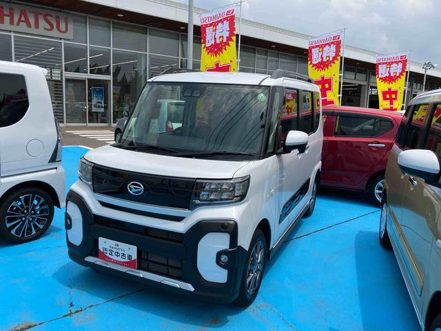 タントファンクロス4WD CVT 660cc ナビ バックモニター ドライブレコーダー 両側電動スライドドア 衝突被害軽減ブレーキ 横滑り防止装置 ABS サイドエアバッグ アイドリングストップ プッシュボタンスタート(福島県)の中古車