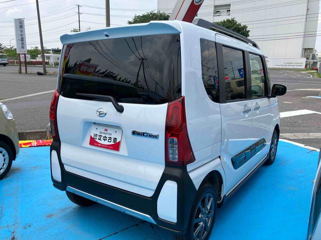 タントファンクロス4WD CVT 660cc ナビ バックモニター ドライブレコーダー 両側電動スライドドア 衝突被害軽減ブレーキ 横滑り防止装置 ABS サイドエアバッグ アイドリングストップ プッシュボタンスタート(福島県)の中古車