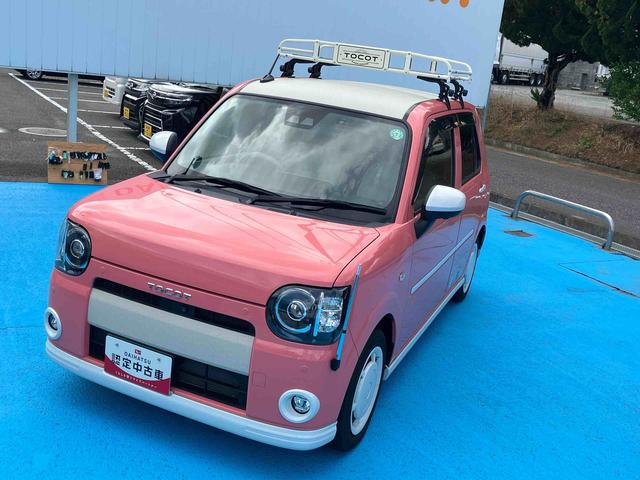 ミラトコットＧ　ＳＡIII４ＷＤ　ＣＶＴ　６６０ｃｃ　ナビ　全方位モニター　ドライブレコーダー　衝突被害軽減ブレーキ　横滑り防止装置　ＡＢＳ　アイドリングストップ　ルーフキャリア　デザインフィルムトップ　車検整備付（福島県）の中古車