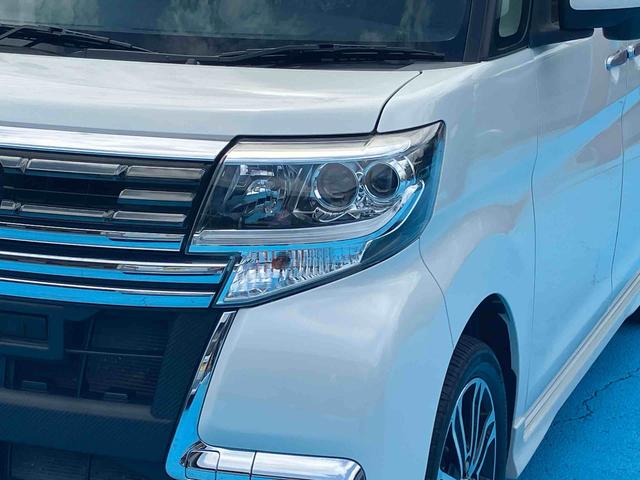 タントカスタムＲＳ　トップエディションＳＡII４ＷＤ　ターボ　６６０ｃｃ　車いす用クレーン付車　衝突被害軽減ブレーキ　横滑り防止装置　ＡＢＳ　アイドリングストップ　プッシュボタンスタート　両側電動スライドドア　カーナビ　バックモニター　ＥＴＣ（福島県）の中古車