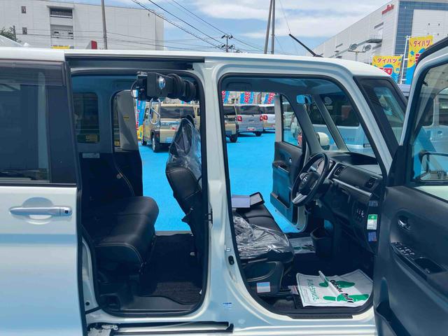 タントカスタムＲＳ　トップエディションＳＡII４ＷＤ　ターボ　６６０ｃｃ　車いす用クレーン付車　衝突被害軽減ブレーキ　横滑り防止装置　ＡＢＳ　アイドリングストップ　プッシュボタンスタート　両側電動スライドドア　カーナビ　バックモニター　ＥＴＣ（福島県）の中古車