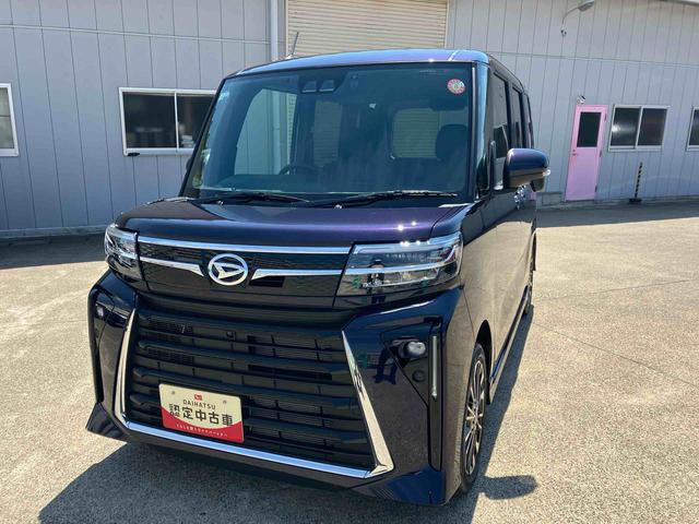 タントカスタムＲＳ２ＷＤ　ＣＶＴ　ターボ　６６０ｃｃ　両側電動スライドドア　ナビ　全方位モニター　ドライブレコーダー　ＥＴＣ　衝突被害軽減ブレーキ　横滑り防止装置　ＡＢＳ　アイドリングストップ　プッシュボタンスタート（福島県）の中古車