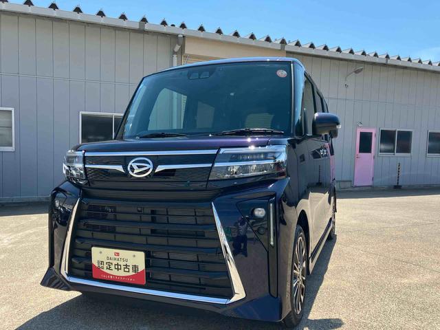タントカスタムＲＳ２ＷＤ　ＣＶＴ　ターボ　６６０ｃｃ　両側電動スライドドア　ナビ　全方位モニター　ドライブレコーダー　ＥＴＣ　衝突被害軽減ブレーキ　横滑り防止装置　ＡＢＳ　アイドリングストップ　プッシュボタンスタート（福島県）の中古車