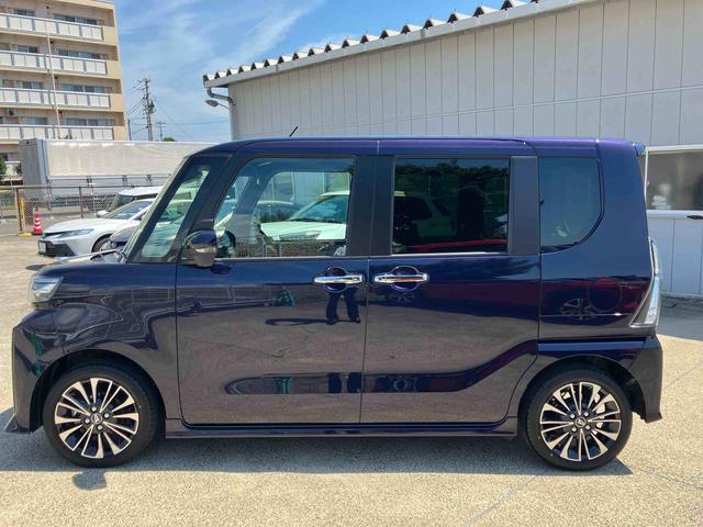 タントカスタムＲＳ２ＷＤ　ＣＶＴ　ターボ　６６０ｃｃ　両側電動スライドドア　ナビ　全方位モニター　ドライブレコーダー　ＥＴＣ　衝突被害軽減ブレーキ　横滑り防止装置　ＡＢＳ　アイドリングストップ　プッシュボタンスタート（福島県）の中古車