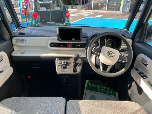 ムーヴキャンバスストライプスＧ４ＷＤ　ＣＶＴ　６６０ｃｃ　両側電動スライドドア　衝突被害軽減ブレーキ　横滑り防止装置　ＡＢＳ　アイドリングストップ　プッシュボタンスタート　オートエアコン　全席シートヒーター　ホットカップホルダー（福島県）の中古車