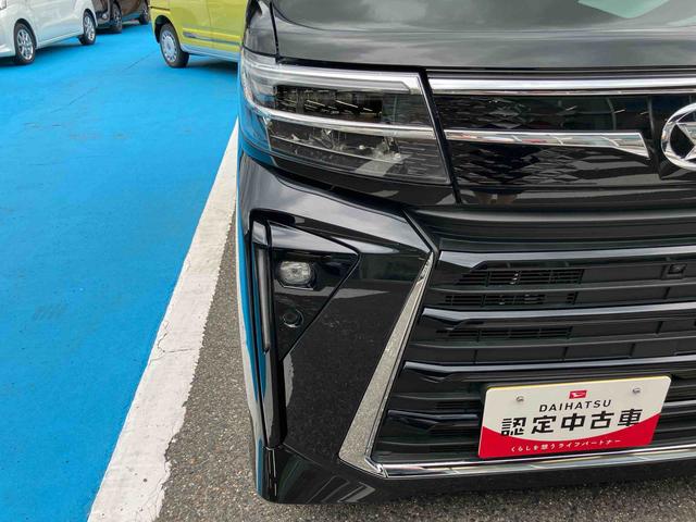 タントカスタムＲＳ２ＷＤ　６６０ｃｃ　ターボ　両側電動スライドドア　衝突被害軽減ブレーキ　横滑り防止装置　ＡＢＳ　アイドリングストップ　プッシュボタンスタート　オートエアコン　ベンチシート　電動パーキングブレーキ（福島県）の中古車