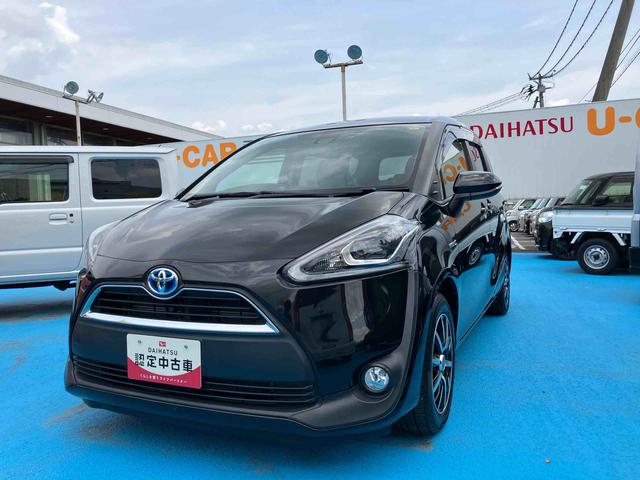 シエンタハイブリッドＧ　クエロ２ＷＤ　ＣＶＴ　１５００ｃｃ　オートエアコン　革巻きステアリング　ＵＶカットガラス　カーナビ　ＥＴＣ車載器　両側電動スライドドア　横滑り防止装置　ＡＢＳ　プッシュボタンスタート　スマートキー（福島県）の中古車