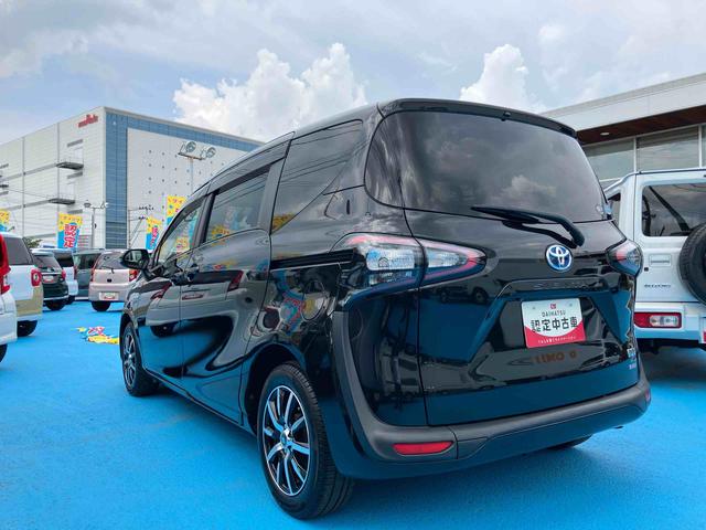 シエンタハイブリッドＧ　クエロ２ＷＤ　ＣＶＴ　１５００ｃｃ　オートエアコン　革巻きステアリング　ＵＶカットガラス　カーナビ　ＥＴＣ車載器　両側電動スライドドア　横滑り防止装置　ＡＢＳ　プッシュボタンスタート　スマートキー（福島県）の中古車