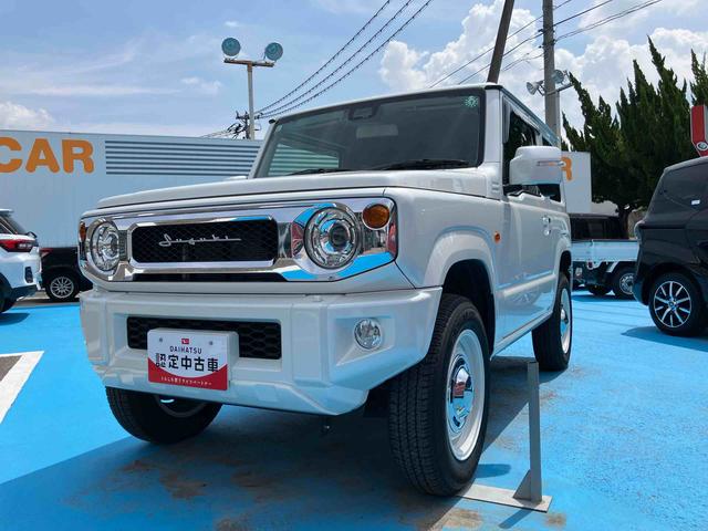 ジムニーＸＣパートタイム４ＷＤ高低二段切替式　インタークラーターボ　フロア４ＡＴ　デュアルセンサーブレーキサポート　サイド・カーテンエアバッグ　カーナビ　アイドリングストップ　プッシュボタンスタート（福島県）の中古車