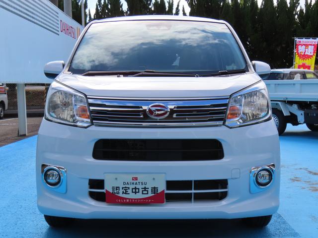 ムーヴＸターボ　ＳＡIII４ＷＤ　ＣＶＴ　６６０ｃｃ　ナビ　バックモニター　衝突被害軽減ブレーキ　横滑り防止装置　ＡＢＳ　アイドリングストップ　プッシュボタンスタート　オートエアコン　ベンチシート　　車検整備付　ワンオーナー車（福島県）の中古車