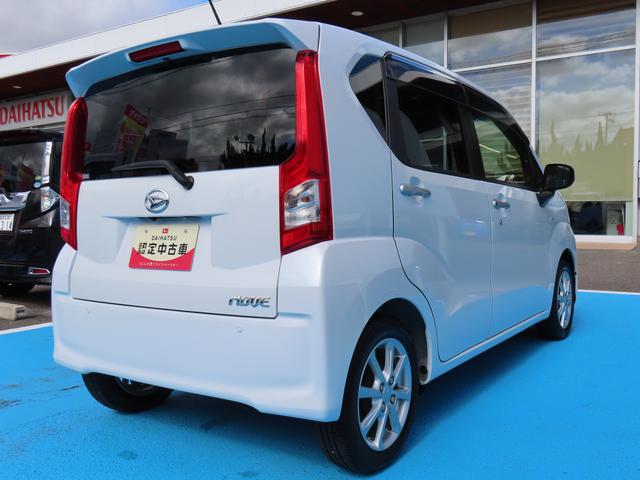 ムーヴＸターボ　ＳＡIII４ＷＤ　ＣＶＴ　６６０ｃｃ　ナビ　バックモニター　衝突被害軽減ブレーキ　横滑り防止装置　ＡＢＳ　アイドリングストップ　プッシュボタンスタート　オートエアコン　ベンチシート　　車検整備付　ワンオーナー車（福島県）の中古車