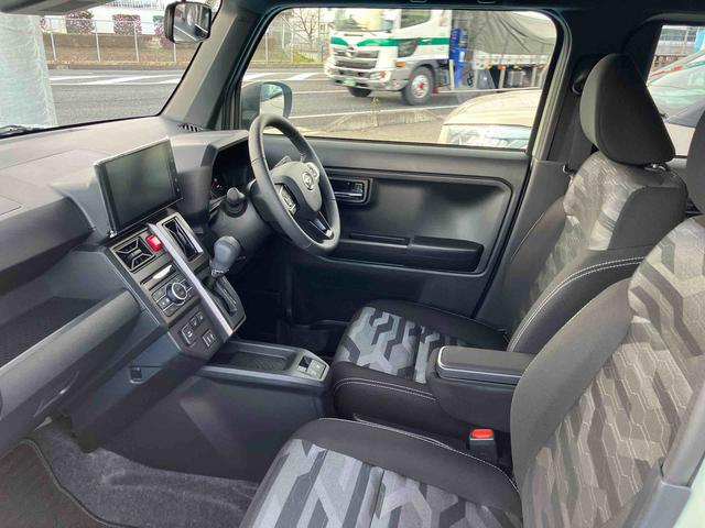 タフトGターボ ダーククロムベンチャー 4WD660cc 4WD CVT スカイフィールトップ ディスプレイオーディオ ドラレコ クルーズコントロール 衝突被害軽減ブレーキ 横滑り防止装置 ABS アイドリングストップ プッシュボタンスタート(福島県)の中古車