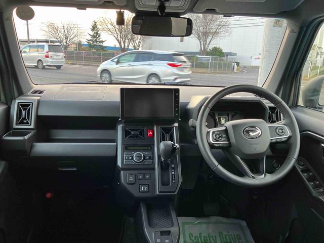 タフトGターボ ダーククロムベンチャー 4WD660cc 4WD CVT スカイフィールトップ ディスプレイオーディオ ドラレコ クルーズコントロール 衝突被害軽減ブレーキ 横滑り防止装置 ABS アイドリングストップ プッシュボタンスタート(福島県)の中古車