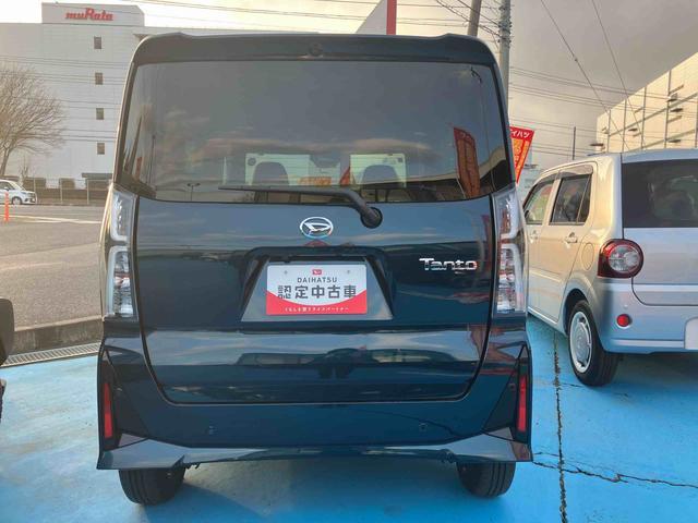 タントカスタムＸ２ＷＤ　ＣＶＴ　６６０ｃｃ　両側電動スライドドア　衝突被害軽減ブレーキ　横滑り防止装置　ＡＢＳ　　サイドエアバッグ　アイドリングストップ　プッシュボタンスタート　前席シートヒーター（福島県）の中古車