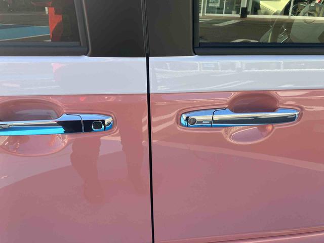 ムーヴキャンバスストライプスＧ２ＷＤ　ＣＶＴ　６６０ｃｃ　両側電動スライドドア　衝突被害軽減ブレーキ　横滑り防止装置　ＡＢＳ　アイドリングストップ　プッシュボタンスタート　パノラマモニター対応カメラ　ホットカップホルダー（福島県）の中古車