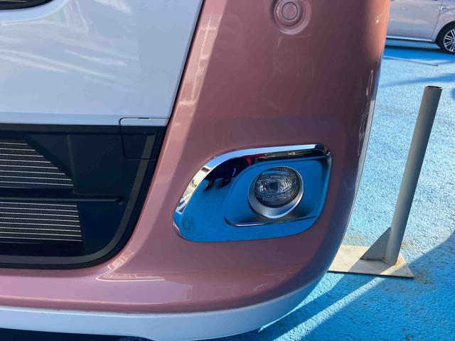 ムーヴキャンバスストライプスＧ２ＷＤ　ＣＶＴ　６６０ｃｃ　両側電動スライドドア　衝突被害軽減ブレーキ　横滑り防止装置　ＡＢＳ　アイドリングストップ　プッシュボタンスタート　パノラマモニター対応カメラ　ホットカップホルダー（福島県）の中古車