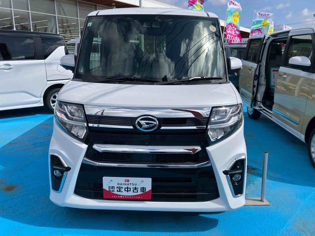 タントカスタムＲＳスタイルセレクション　ターボ　車検整備付４ＷＤ　ＣＶＴ　６６０ｃｃ　　両側電動スライドドア　９インチナビ　ドライブレコーダー　ビルトインＥＴＣ車載器　衝突被害軽減ブレーキ　横滑り防止装置　ＡＢＳ　サイドエアバッグ　車検整備付　ワンオーナー車（福島県）の中古車