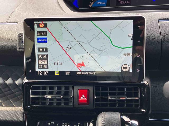 タントカスタムＲＳスタイルセレクション　ターボ　車検整備付４ＷＤ　ＣＶＴ　６６０ｃｃ　　両側電動スライドドア　９インチナビ　ドライブレコーダー　ビルトインＥＴＣ車載器　衝突被害軽減ブレーキ　横滑り防止装置　ＡＢＳ　サイドエアバッグ　車検整備付　ワンオーナー車（福島県）の中古車