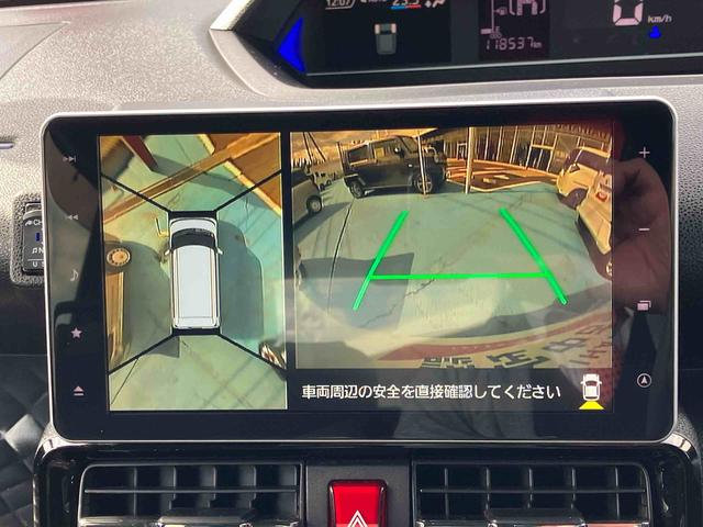 タントカスタムＲＳスタイルセレクション　ターボ　車検整備付４ＷＤ　ＣＶＴ　６６０ｃｃ　　両側電動スライドドア　９インチナビ　ドライブレコーダー　ビルトインＥＴＣ車載器　衝突被害軽減ブレーキ　横滑り防止装置　ＡＢＳ　サイドエアバッグ　車検整備付　ワンオーナー車（福島県）の中古車