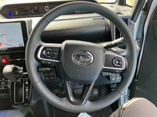 タントカスタムＲＳスタイルセレクション　ターボ　車検整備付４ＷＤ　ＣＶＴ　６６０ｃｃ　両側電動スライドドア　ターボ　ナビ　クルーズコントロール　衝突被害軽減ブレーキ　横滑り防止装置　ＡＢＳ　アイドリングストップ　プッシュボタンスタート　車検整備付（福島県）の中古車