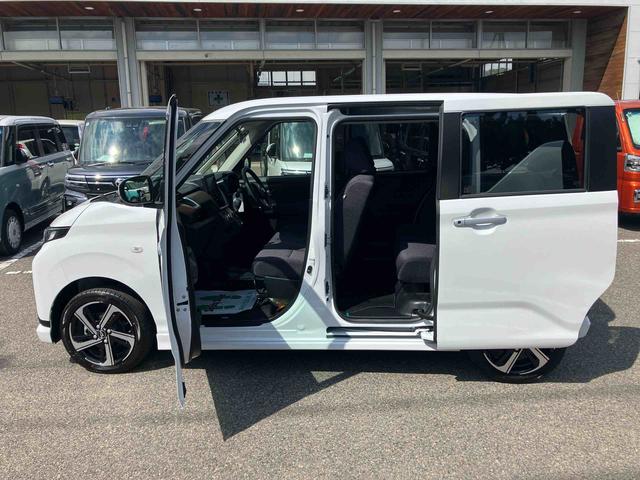 ムーヴＲＳターボ　４ＷＤ　ＣＶＴ　６６０ｃｃ　７インチナビ　パノラマモニター　両側電動スライドドア　衝突被害軽減ブレーキ　横滑り防止装置　ＡＢＳ　サイドエアバッグ　アイドリングストップ（福島県）の中古車