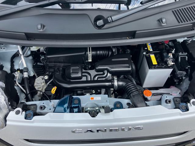 ムーヴキャンバスストライプスG4WD CVT ディスプレイオーディオ 運転席・助手席シートヒーター オートホールド機能 電動パーキングブレーキ プッシュボタンスタート 両側電動スライドドア アイドリングストップ フォグランプ(福島県)の中古車