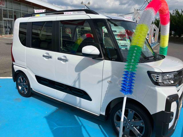 タントファンクロスターボリミテッド2WD CVT 660cc ディスプレイオーディオ バックカメラ ETC 前席シートヒーター 衝突被害軽減ブレーキ 横滑り防止機能 両側電動スライドドア クルーズコントロール(福島県)の中古車