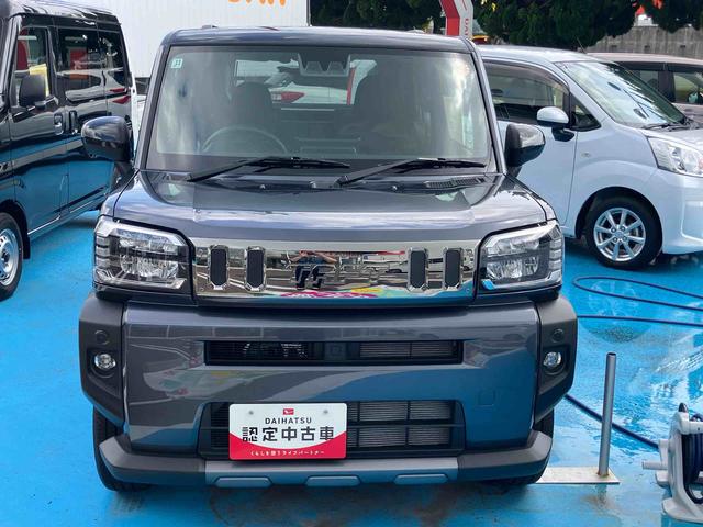 タフトGターボ ダーククロムベンチャー2WD CVT 660cc ディスプレイオーディオ バックカメラ 衝突被害軽減ブレーキ 横滑り防止機能 前席シートヒーター LEDヘッドライト フォグランプ 電動パーキングブレーキ(福島県)の中古車