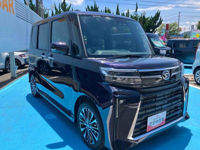 タントカスタムRSリミテッド2WD CVT 660cc ETC車載器 両側電動スライドドア 前席シートヒーター 衝突被害軽減ブレーキ 横滑り防止機能 クルーズコントロール プッシュボタンスタート 電動パーキングブレーキ(福島県)の中古車
