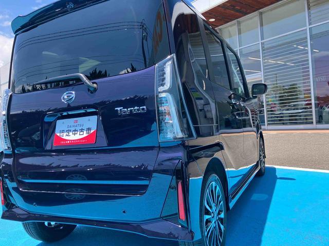 タントカスタムRSリミテッド2WD CVT 660cc ETC車載器 両側電動スライドドア 前席シートヒーター 衝突被害軽減ブレーキ 横滑り防止機能 クルーズコントロール プッシュボタンスタート 電動パーキングブレーキ(福島県)の中古車
