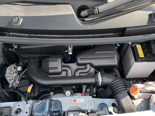 ムーヴキャンバスストライプスG2WD CVT 660cc 衝突被害軽減ブレーキ 横滑り防止機能 前席シートヒーター 両側電動スライドドア アイドリングストップ プッシュボタンスタート LEDヘッドライト フォグランプ(福島県)の中古車