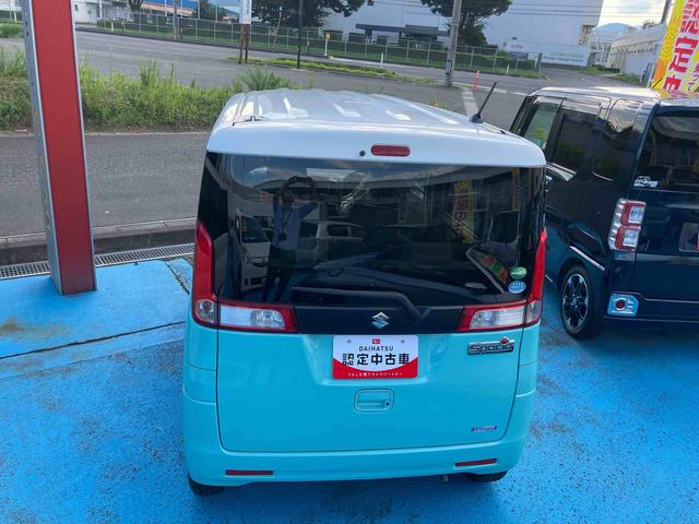 スペーシアX2WD CVT 660cc CDチューナー 片側電動両側スライドドア 運転席・助手席エアバック パワーウインド アイドリングストップ プッシュボタンスタート 電動格納ドアミラー(福島県)の中古車