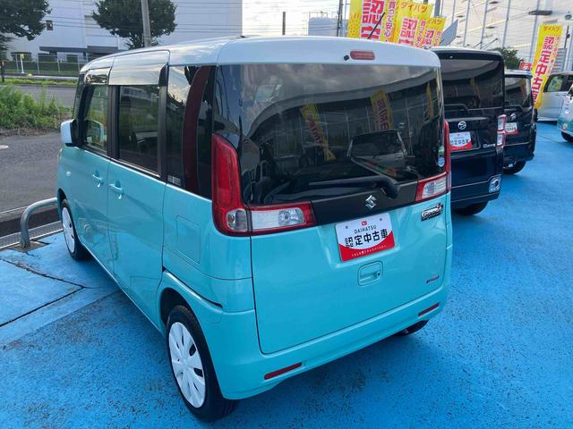 スペーシアX2WD CVT 660cc CDチューナー 片側電動両側スライドドア 運転席・助手席エアバック パワーウインド アイドリングストップ プッシュボタンスタート 電動格納ドアミラー(福島県)の中古車