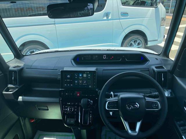 タントカスタムRSリミテッド4WD CVT 660cc ディスプレイオーディオ バックカメラ ETC車載器 衝突被害軽減ブレーキ 横滑り防止機能 前席シートヒーター 電動パーキングブレーキ アイドリングストップ(福島県)の中古車