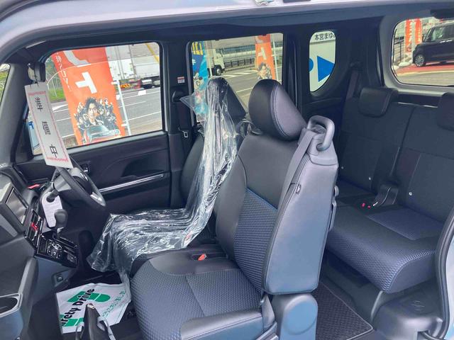 タントカスタムRSターボ車 4WD バックカメラ 純正7インチナビ ナビ連動ドライブレコーダー 両側スライドドア 運転席・助手席シートヒーター 走行距離2100以下 電動パーキングブレーキ LEDライト オートライト(福島県)の中古車