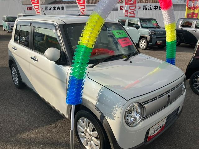 アルトラパンＸ２ＷＤ　ＣＶＴ　レーダーブレーキサポート　全方位モニター付きメモリーナビ　運転席・助手席エアバッグ　ＡＢＳ　アイドリングストップ　プッシュボタンスタート　オートエアコン　運転席シートヒーター（福島県）の中古車