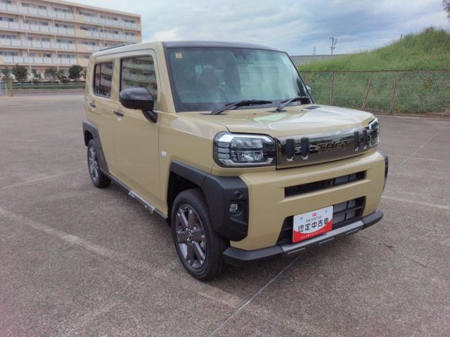 タフトＧ　ダーククロムベンチャー２ＷＤ　ＣＶＴ　衝突被害軽減ブレーキ　横滑り防止装置　ＡＢＳ　アイドリングストップ　プッシュボタンスタート　スカイフィールトップ　オートエアコン　前席シートヒーター　届出済未使用車（福島県）の中古車