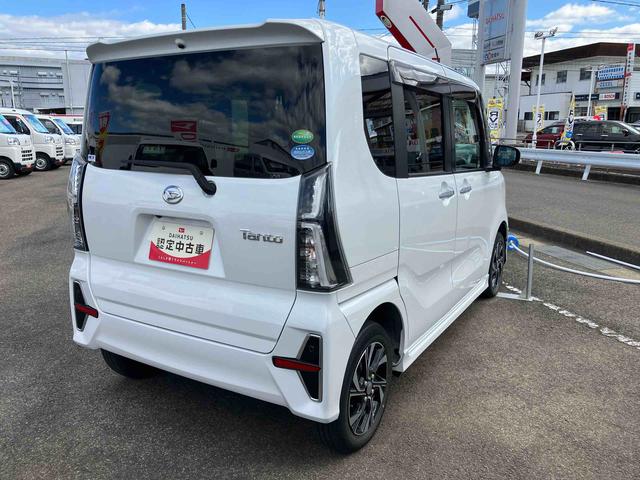 タントカスタムＸ４ＷＤ　ＣＶＴ　カーナビ　ドライブレコーダー　ＥＴＣ車載器　衝突被害軽減ブレーキ　横滑り防止装置　ＡＢＳ　アイドリングストップ　プッシュボタンスタート　サイドエアバッグ　両側電動スライドドア（福島県）の中古車