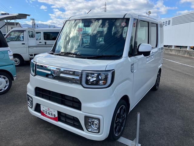 ウェイクＧターボリミテッドＳＡIII２ＷＤ　ＣＶＴ　衝突被害軽減ブレーキ　横滑り防止装置　ＡＢＳ　アイドリングストップ　プッシュボタンスタート　両側電動スライドドア　全方位モニター　ＥＴＣ車載器　サイドエアバッグ　車検整備付（福島県）の中古車