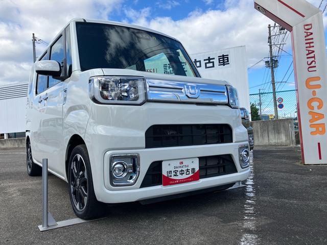 ウェイクＧターボリミテッドＳＡIII２ＷＤ　ＣＶＴ　衝突被害軽減ブレーキ　横滑り防止装置　ＡＢＳ　アイドリングストップ　プッシュボタンスタート　両側電動スライドドア　全方位モニター　ＥＴＣ車載器　サイドエアバッグ　車検整備付（福島県）の中古車