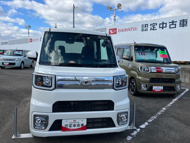 ウェイクＧターボリミテッドＳＡIII２ＷＤ　ＣＶＴ　衝突被害軽減ブレーキ　横滑り防止装置　ＡＢＳ　アイドリングストップ　プッシュボタンスタート　両側電動スライドドア　全方位モニター　ＥＴＣ車載器　サイドエアバッグ　車検整備付（福島県）の中古車