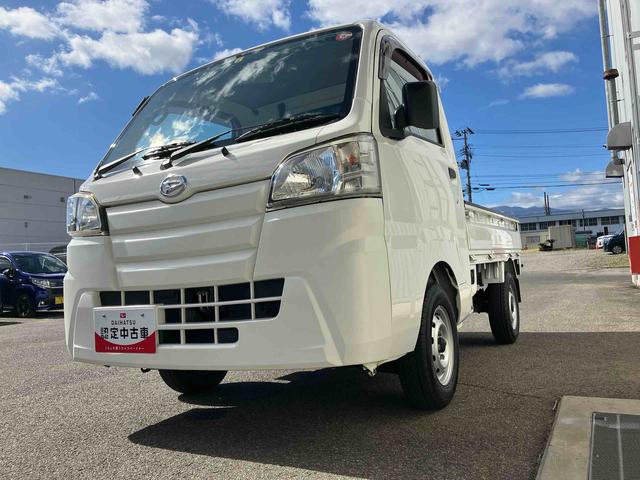 ハイゼットトラックスタンダード　農用スペシャル４ＷＤ（Ｈ／Ｌ切替）　フロア５速マニュアル　６６０ｃｃ　運転席エアバッグ　パワーステアリング　エアコン　荷台作業灯　荷台ゴムマット　三方回　テールゲートチェーン　あゆみ板掛テールゲート（福島県）の中古車