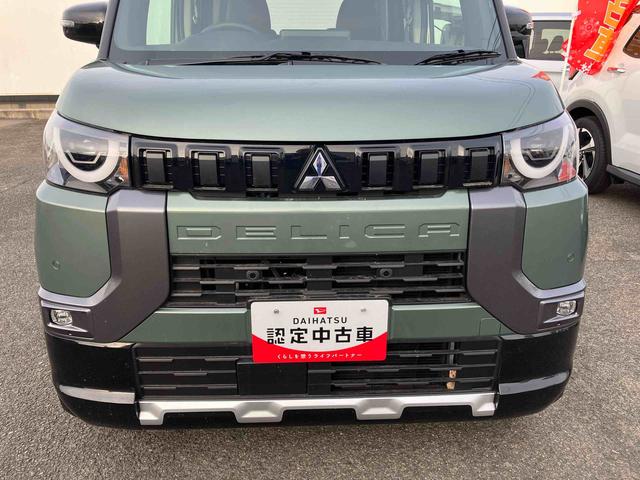 デリカミニＴ４ＷＤ　ＣＶＴ　衝突被害軽減ブレーキ　ＡＢＳ　運転席・助手席エアバッグ　アイドリングストップ　プッシュボタンスタート　両側電動スライドドア　ベンチシート　オートエアコン　ルーフレール（福島県）の中古車